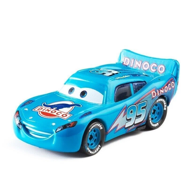 Cars 1 Mater Saetta McQueen Disney Pixar Cars 1:55 modellino pressofuso - Immagine 3 di 4