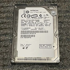 Lightly Used Hitachi 80GB SATA Laptop HDD HTS541680J9SA00 