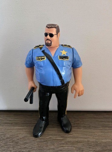 Hasbro WWF Big Boss Man Series 1 Action Figure...