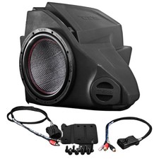 10" 1200W Carbon Fiber Subwoofer Loaded Glove Box Enclosure For RZR 2014-22 DS18