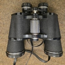 Boots Admiral III Binoculars 10x50mm Coated Optics Lens With Original Case