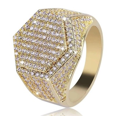 Men Fashion Ring Stainless Steel Silver Gold Rings Jewelry Valentine Day Gift