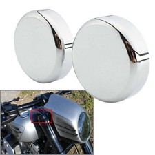 Chrome Upper Fork End Caps for HARLEY SOFTAIL STREET BOB Sportster XL 883 1200
