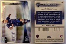 Johnny Russell 2021 Topps Chrome #58 Kansas City ($5 obo)
