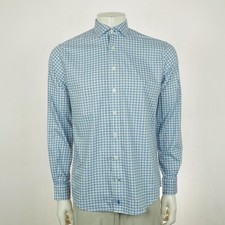 Johnnie-O Button Down Shirt Mens Medium Plaid Westwood Performance Stretch