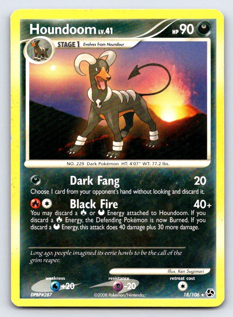 Houndoom Pokémon TCG Cards for sale | eBay