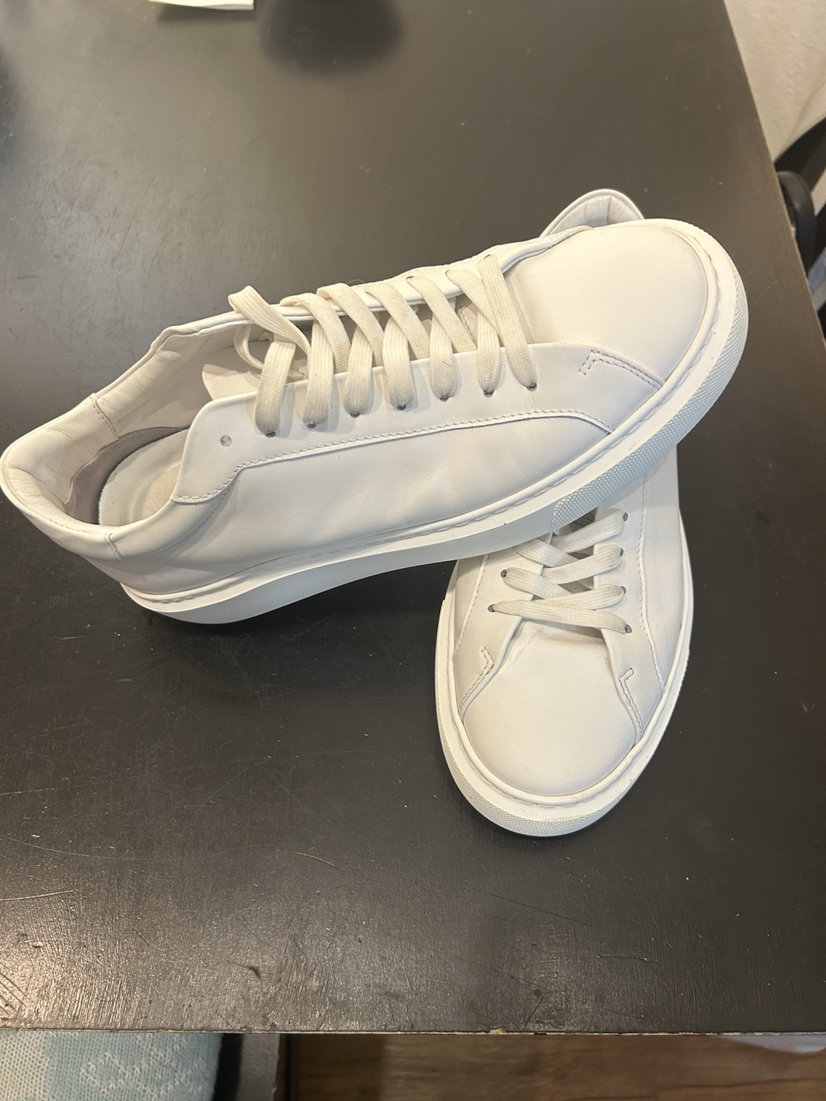 ARNE Essential Leather Trainer – White / Basic - image 4