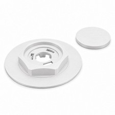 Wheel Center Conversion Cap Compatible With Bbs Rs 771 White