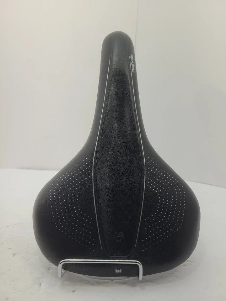 Sillín de bicicleta Bontrager Nebula negro asiento cómodo universal con herrajes Foto 2 de 4