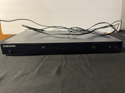 Samsung DVD Player Black Dolby Digital DTS Digital Out DivX