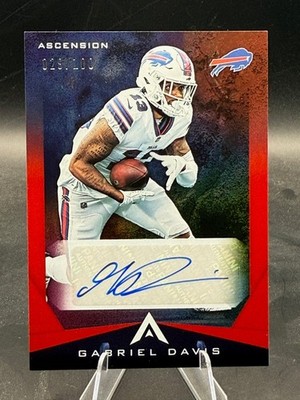 2021 Panini Chronicles Gabriel Davis Ascension /100 Auto #ASC-GDA