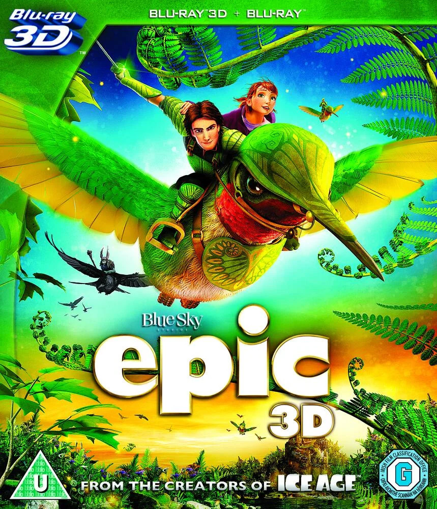 Epic 3D+2D Blu-Ray