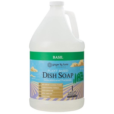 Ginger Lily Farms Botanicals PlantBased Liquid Dish Soap, Concentrated Formul...