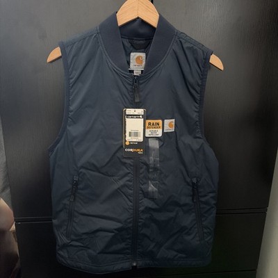 Carhartt Softshell Shop Vest - NWT, Men's Size S, Rain Defender, Full Zip