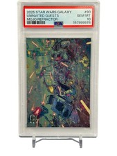 2025 Topps Star Wars Chrome Galaxy "Uninvited Guests" Mojo Refractor /50 PSA 10