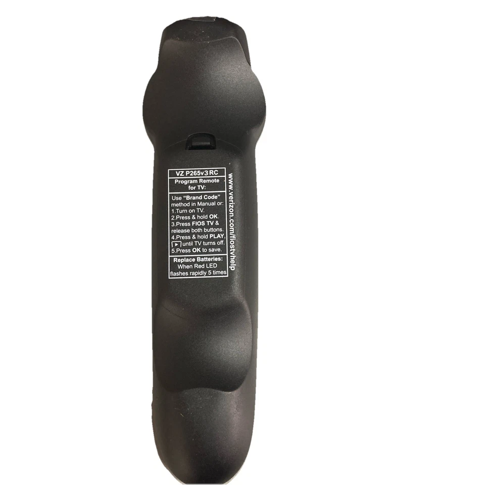 Verizon FIOS TV P265v3 Remote Control Brand New No Batteries 2013 - Image 2 of 4