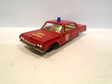 Matchbox 20 Chevrolet Impala Fire Chief Car - Custom Lesney England Fire Dept