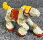 Vintage 1996 Fisher-Price Great Adventures Cannonball Coach 2.5" Toy Horse