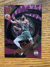 2021-22 Donruss Elite Power Formulas Purple /49 Jayson Tatum Parallel Card