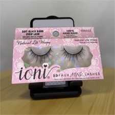 ioni 3D Faux Mink Strip Lashes Natural Lite W...