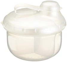 3 Compartment Milk Powder Dispenser, Assorted Colors Available