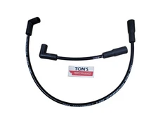 Ton's Black 8mm Harley Davidson Big Twin 99-17 FXD Dyna Softail Spark Plug Wires