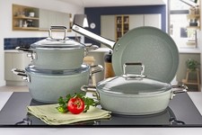 Artemis Collection 7-Piece Non-Stick Granite Cookware Set