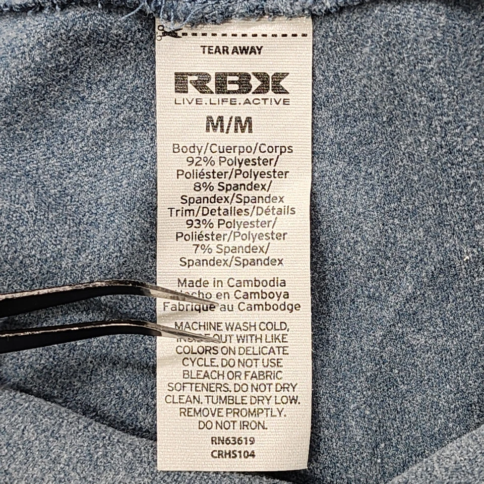 Pantalones RBX Para Mujer M Azul Polar Pull On Jogger Informal Entrenamiento Atletismo Salón Foto 3 de 4