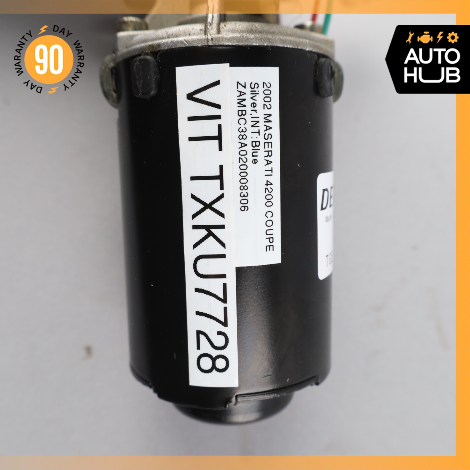 02-07 Maserati M138 4200 Coupe Cambiocorsa Windshield Wiper Motor OEM 20k