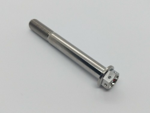 Racefasteners M6 / M8 / M10 Titanium drilled hex head flange Ti pinch bolts - Picture 48 of 90