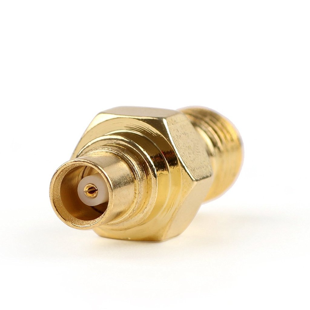 1x SMA Female To MCX Male RF Adapter – Straight Gold Plated Connector 4 thumbnail image