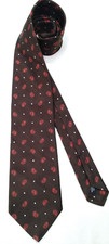 2724 ) HARD SCHAFFNER MAXX GOLD MEN'S TIE 100% SILK MADE IN USA