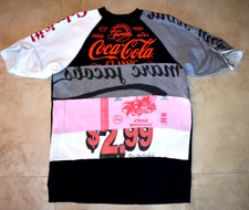 Marc by Marc Jacobs Patchwork coca cola long sweatshirt / dress size m