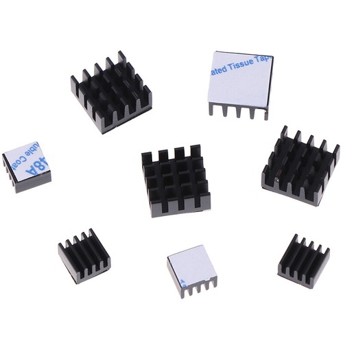 8Pcs For Raspberry Pi Aluminum Heatsink Heat Sink Computer Cooler RadiatorA! _wa - Photo 10/14