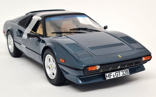Ferrari 308 GTS Quattrovalvole Norev 1/18 – Bleu Métallique – Neuve Sous Boîte