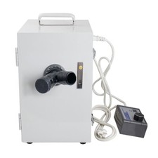 Dental Lab Vacuum Dust Extractor Digital Control Double Wheel Strong Power Motor