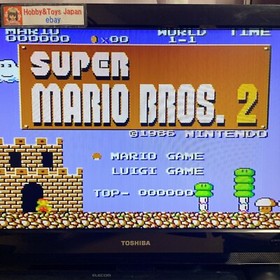 Nintendo Famicom Disk System Super Mario Brother 2 NES 1986 Tested ＆ Worked 0002