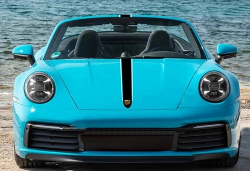 Hood Roof Racing Stripe Sticker For Porsche 911 Graphics Vinyl Decal Wraps - Picture 12 of 14