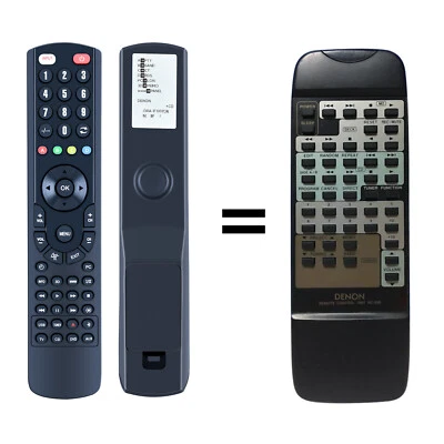 MARKENLOS für Denon Audio Video AV Receiver Ersatz Fernbedienung RC-829 DRA-F100