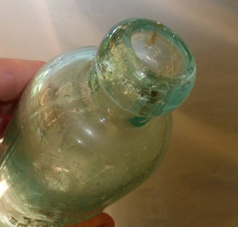 WYOMING HUTCHINSON SODA BOTTLEF.D.Fagnant Soda B/WKemmererHutch Book