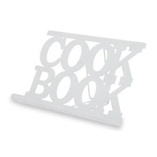 Image of WHITE COOK BOOK STAND