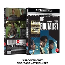 The Brutalist 4K Ultra Bluray Slipcover Only Custom Handmade NO DISC 