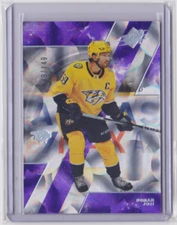 2023-24 UD SPX PARALLAX PURPLE BASE PARALLEL 79/149 ROMAN JOSI #29 PREDATORS