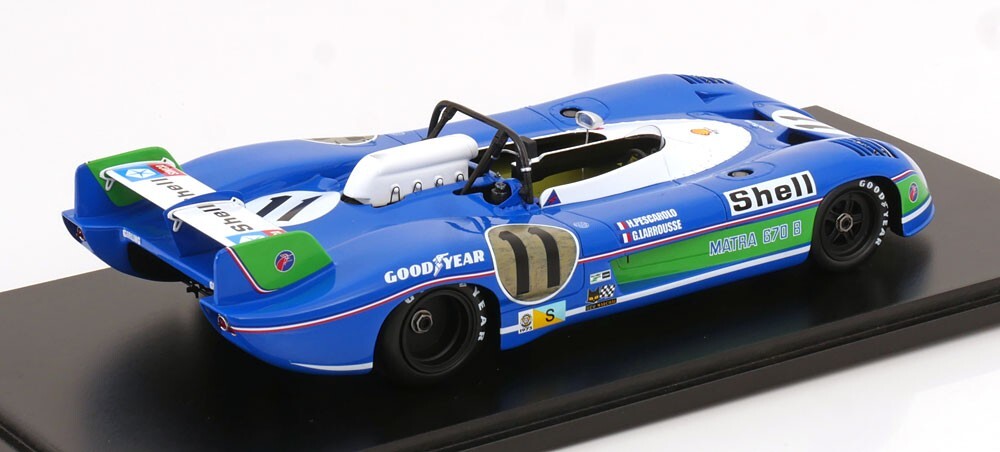 1/87 スパーク マトラ シムカ MS670 B Winner LM優勝 Spark Matra Simca MS670 B Winner 24h Le Mans 1973 #11 with