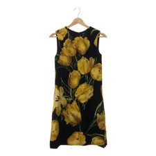 Dolce & Gabbana Dress Floral Pattern Tulip Size 36