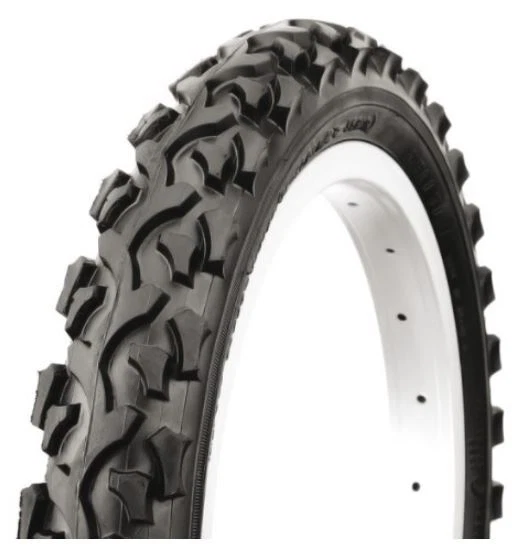 pneu DELI 14" x 1-3/8 x 1-5/8 ou 350A noir profil S186 44-288 pour vélo VTT