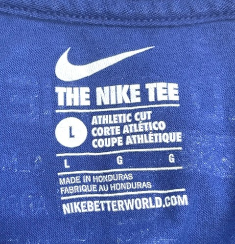 Mens Nike Tee T-Shirt Chicago Cubs World Series Champions Roster 2016 Sz Large - Picture 3 of 6