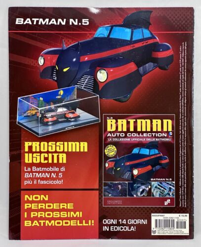EAGLEMOSS FABBRI DC COMICS BATMAN 1:43 BATMOBILE LA SERIE ANIMATA N. 7 - Picture 3 of 10