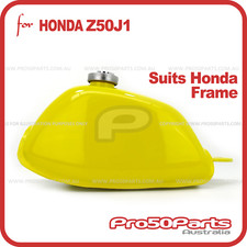 Honda Z50 Fuel Tank set Yellow Colour for Honda Monkey Z50A K3 K4 K5 K6 J1 