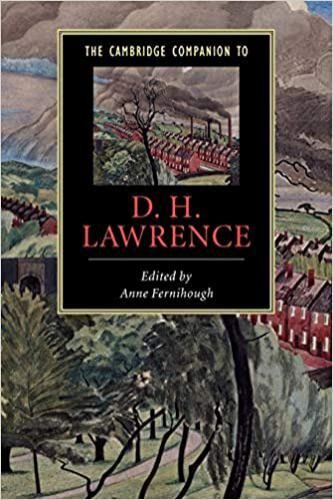 The Cambridge Companion to D. H. Lawrence Fernihough Paperback 9780521626170